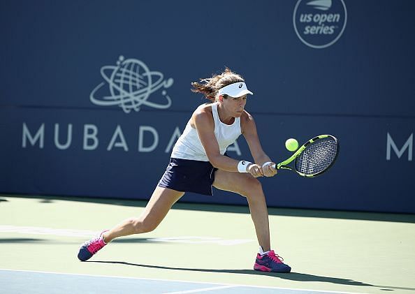 Konta wins strong over Kenin at Mubadala SVC