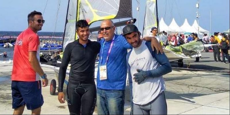 Varun Thakkar Ashok and Chengappa Ganpathy Kelapanda bring home second bronze of the day in Sailing
