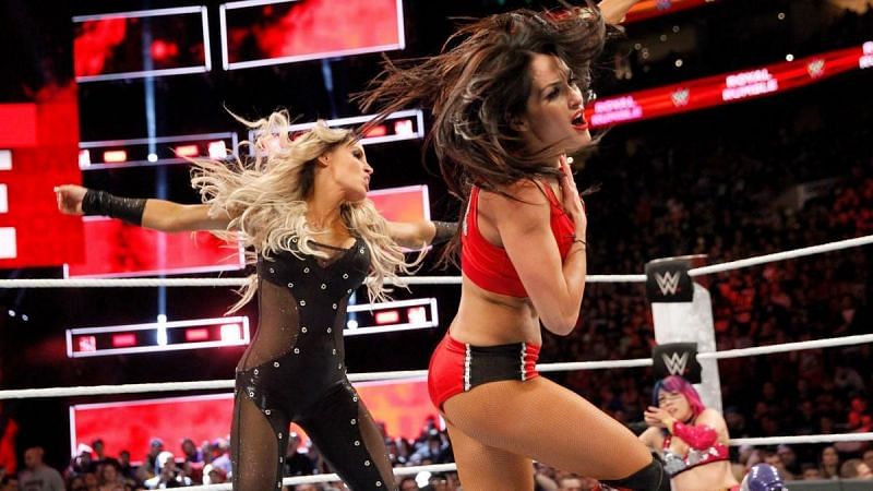 Trish Stratus returned to WWE on Monday Night Raw