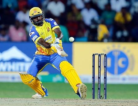 Vivek continued his big-hitting form against Madurai