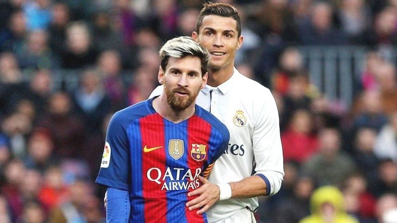 Lionel Messi and Cristiano Ronaldo have over 1300 career goals between them 