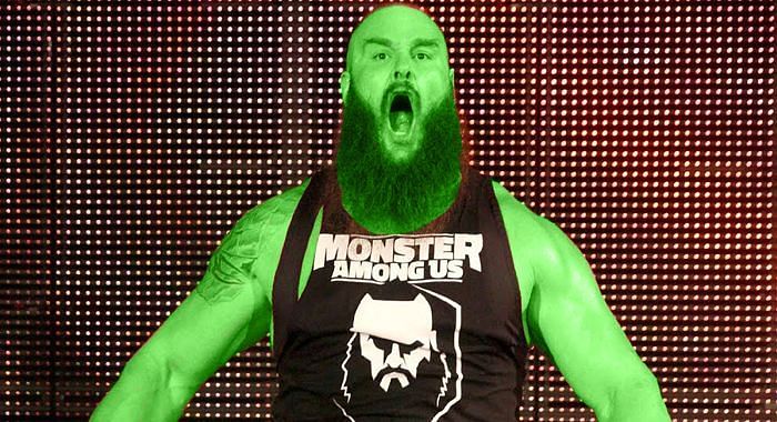 Strowman as Hulk.