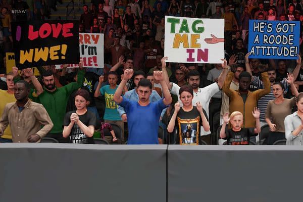 WWE 2K18 Crowd