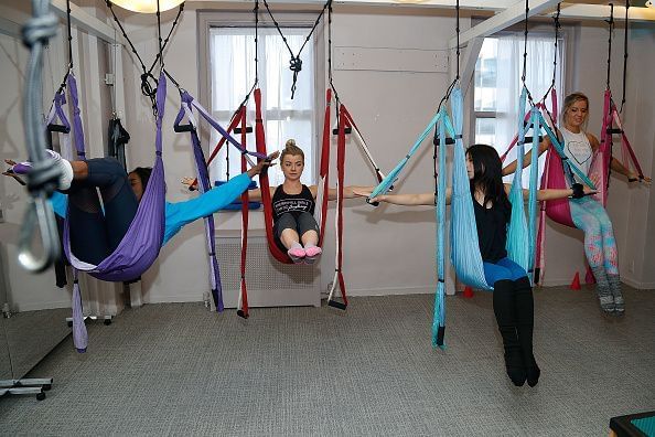 Miss America Contestants Resolve to Get Fit with Big Piano Fitness at NYC&#039;s Pilates on Fifth