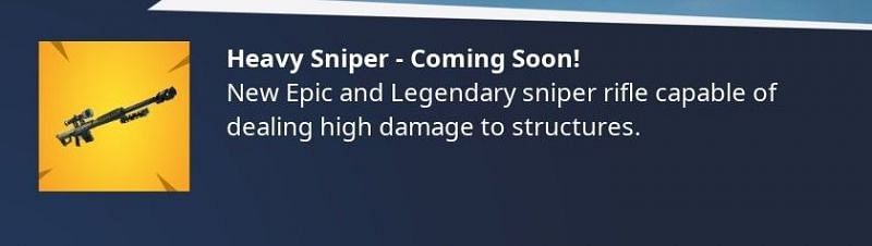 Fortnite' Leaks: New Heavy Sniper Rifle Will Shoot Through Walls