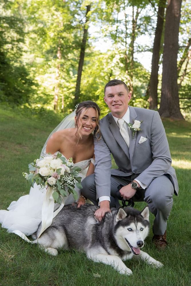 UConn's mascot becomes part of wedding party