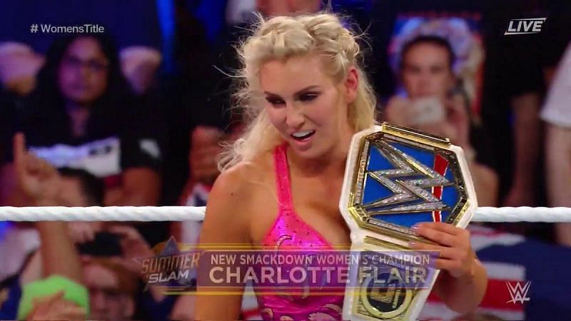 Charlotte Flair won back the Women&#039;s Championship at SummerSlam 