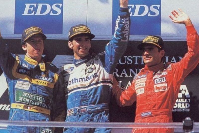 Gianni Morbidelli 1995 Australian GP