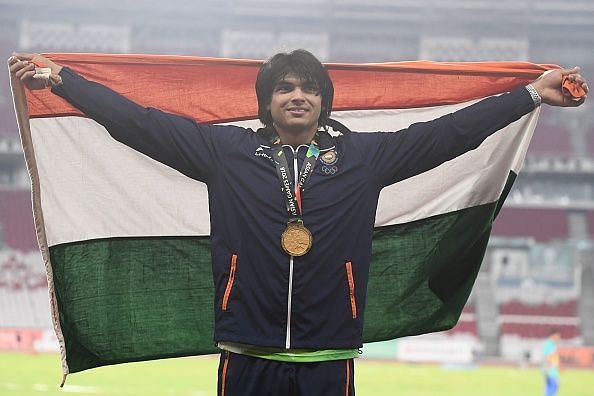 Neeraj Chopra threw his Personal Best to win the Gold medal. 