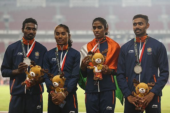 Asian Games 2018: Men's 4x400m Relay Team wins Silver medal
