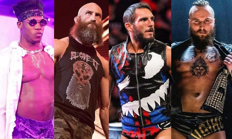 Velveteen Dream, Tommaso Ciampa, Johnny Gargano, and Aleister Black - WWE.com