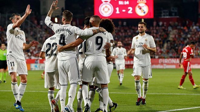 Real Madrid improved after the break