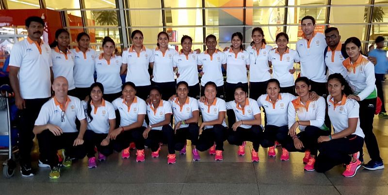 Indian Women&#039;s Hockey contingent