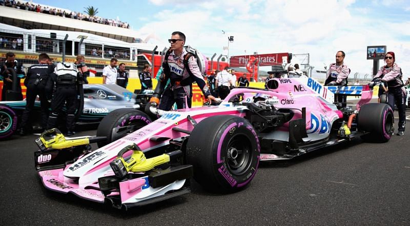 Force India has come under the scanner