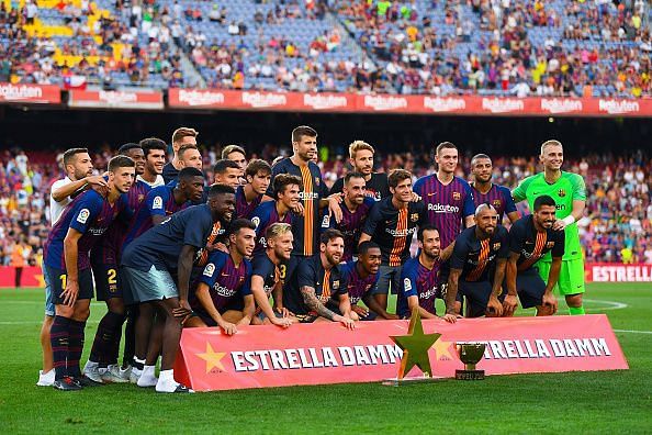 Top 3 players in Barcelona's squad for the 2018/19 season