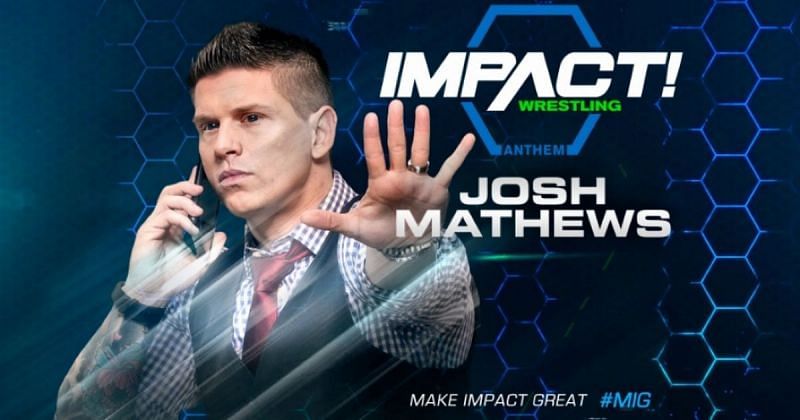 Josh Mathews talked about Chris Jericho coming to Impact Wrestling!