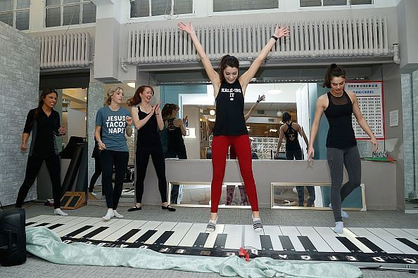 Miss America Contestants Resolve to Get Fit with Big Piano Fitness at NYC&#039;s Pilates on Fifth