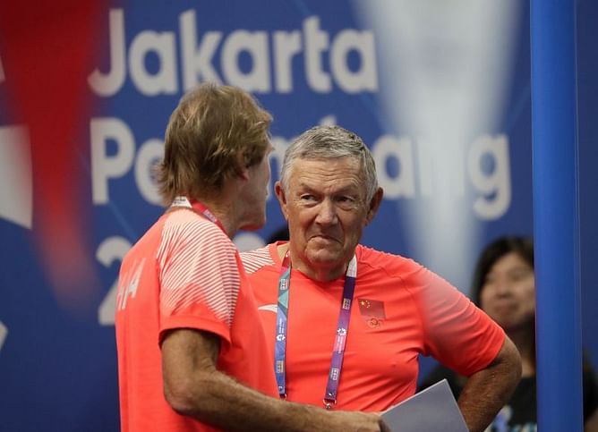 Ex-US head coach Schubert now working with China's swimmers