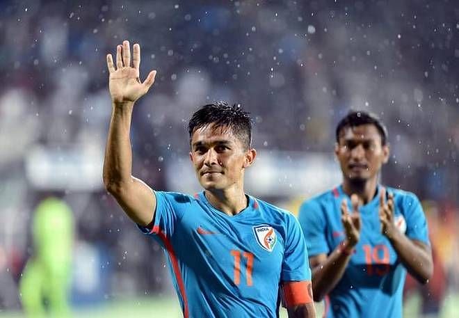 Sunil Chhetri is now the third highest active international goalscorer, after Lionel Messi and Cristiano Ronaldo.