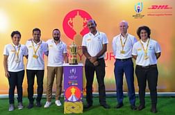 DHL Express welcomes Rugby World Cup 2019™ trophy to India