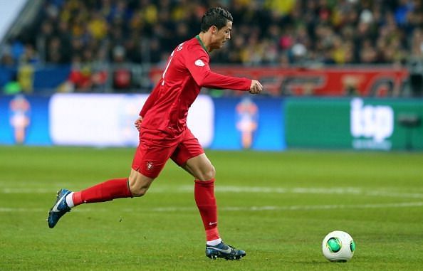 GIF: Cristiano Ronaldo goal for Portugal vs Sweden