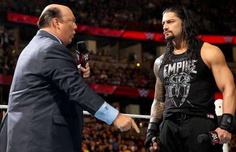 Image result for wwe roman and heyman