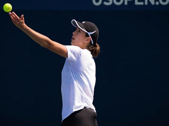US Open: Muguruza wins quickly in straight sets over Zhang
