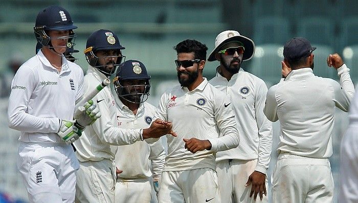 India vs England, 2016 Tests