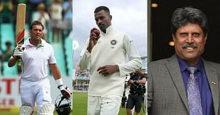 Hardik Pandya vs 7 legendary all-rounders after their first ten Tests