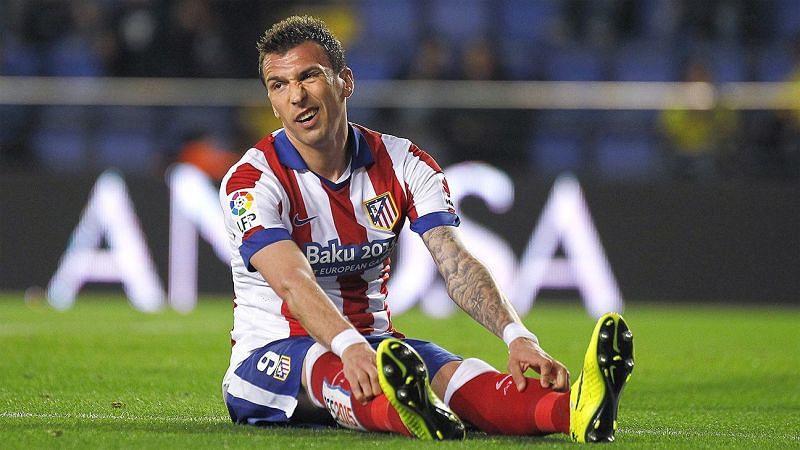 Mandzukic was at Atletico Madrid for only one season