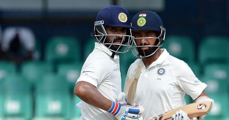 Rahane and Pujara return to form with half centuries each