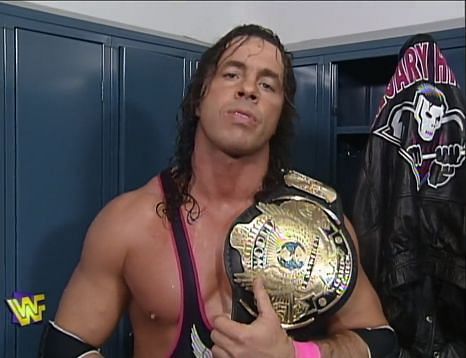 Bret Hart is getting increasingly agitated...