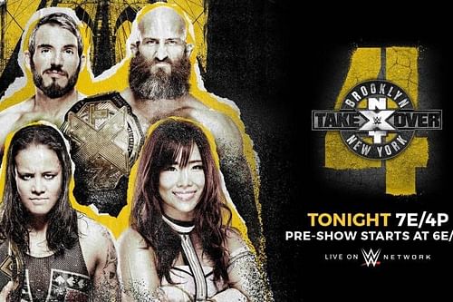 NXT TakeOver: Brooklyn IV poster.