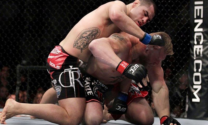Lesnar was destroyed by Cain Velasquez in 2010