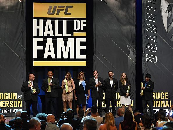 UFC Hall Of Fame: Official Class Of 2018 Induction Ceremony