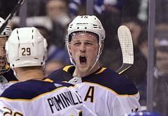 Sabres' Eichel focuses on keeping fiery emotions in check