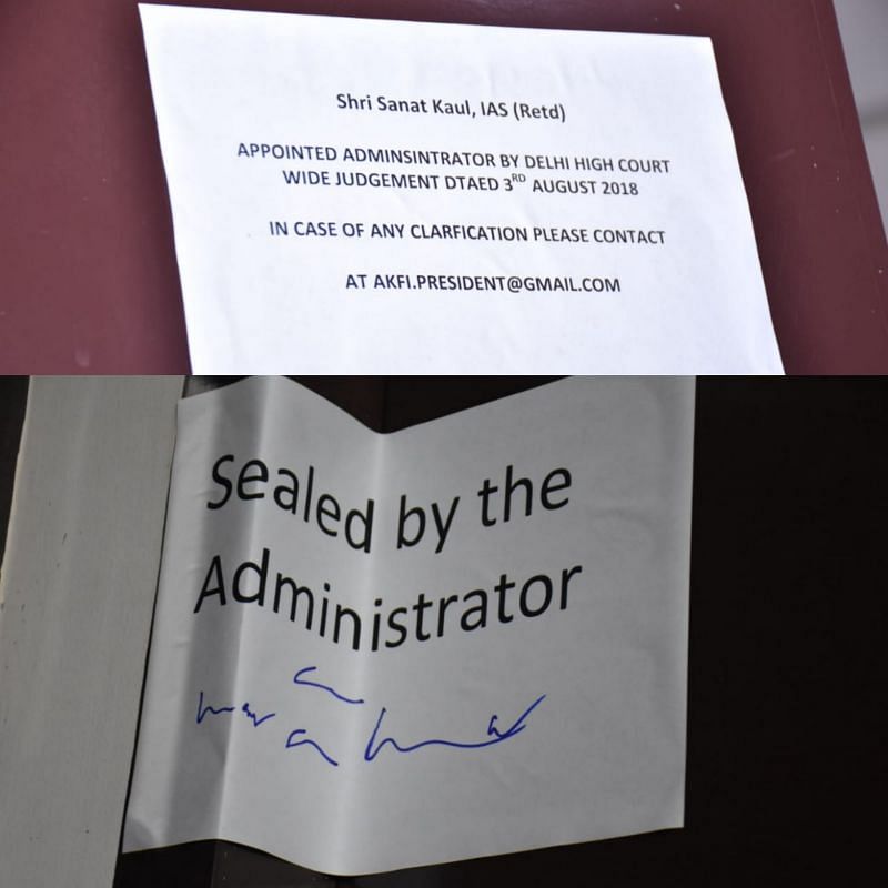 The AKFI&#039;s Administrator seized the office until further notice.