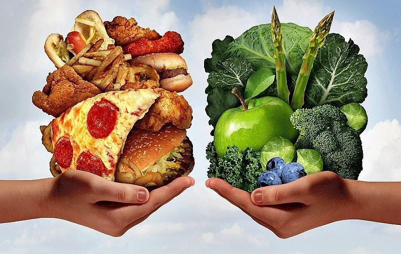 Avoid junk food. Include veggies, it keeps you fuller and satiated for a longer time
