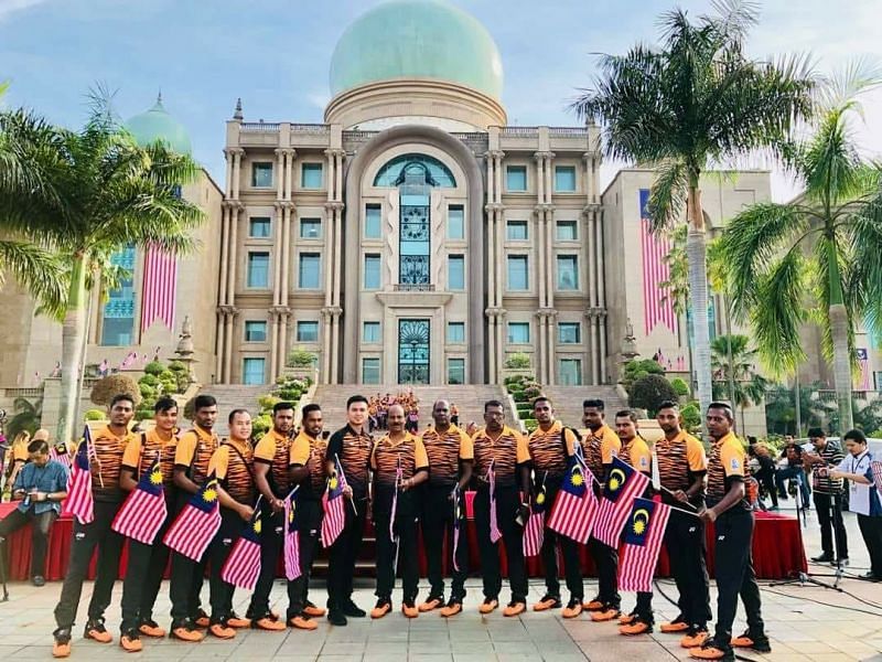 Malaysian Kabaddi Team.