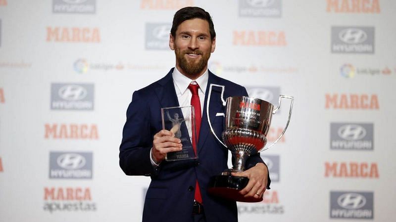 Messi has won the Pichichi trophy five times in his career