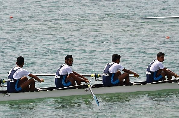 Indian Men&#039;s Quadruple Sculls team