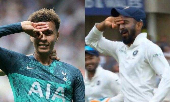 KL Rahul completes the #DeleAlliChallenge after catching Joe Root at slips; Twitter is on fire