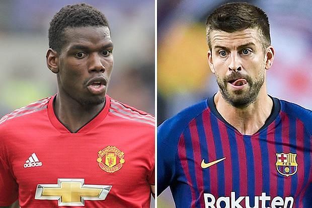 Image result for gerard pique pogba