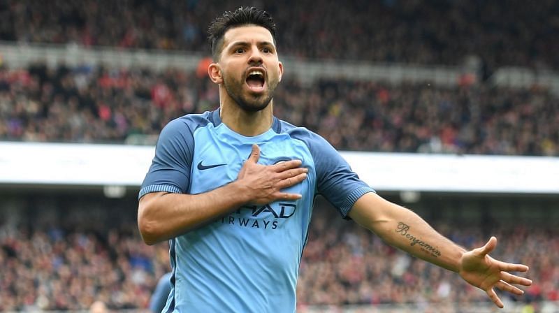 Aguero is into his eighth season with Manchester City