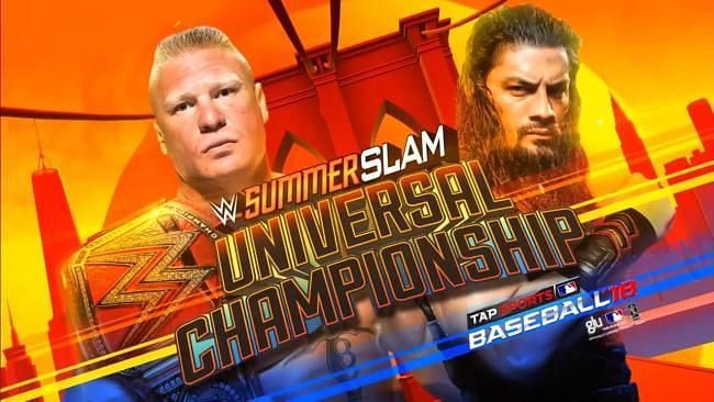 Brock Lesnar vs. Roman Reigns SummerSlam