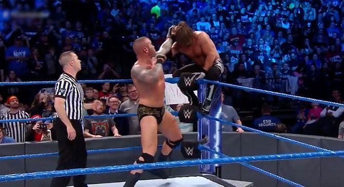 Orton vs Styles on SmackDown Live