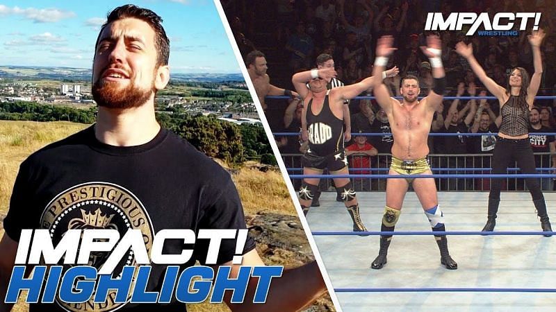 Joe Hendry answered a question during the Impact Wrestling Teleconference this week!