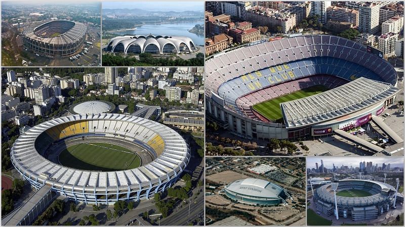 Top 25 biggest soccer stadiums in the world