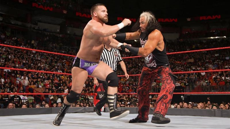 Matt Hardy and Bray Wyatt took on The Revival in a Tag Team Match