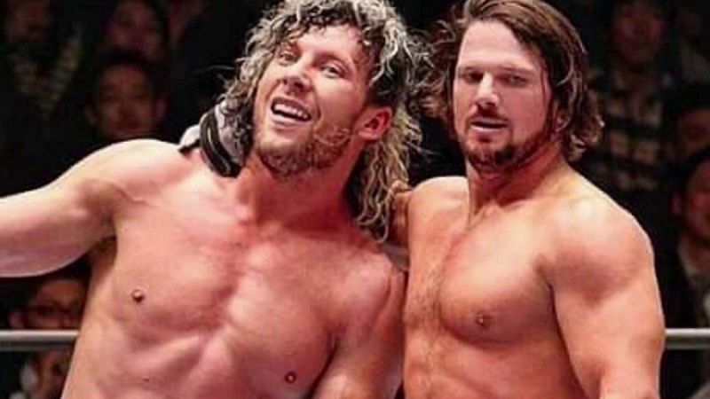 Image result for aj styles vs kenny omega